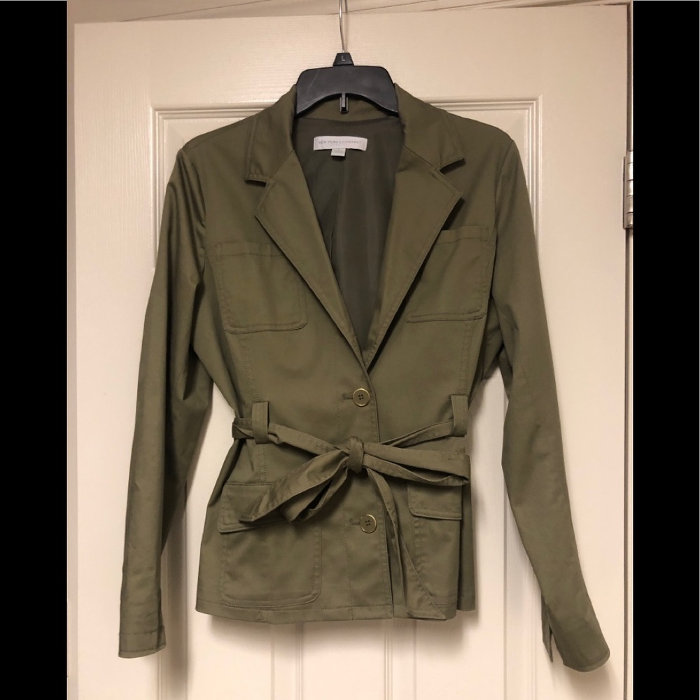 Army green jacket/blazer